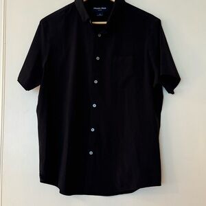 Mizzen+Main Black Leeward Short Sleeve